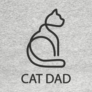 cat dad 3 T-Shirt